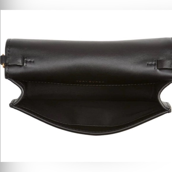 NWOT Tory Burch Black Quilted Crossbody Bag - Picture 6 of 16